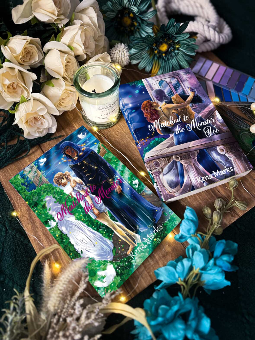 SteamyBookworms monster romance book box with dark romantasy reads, merch, and glowing bookish vibes.
