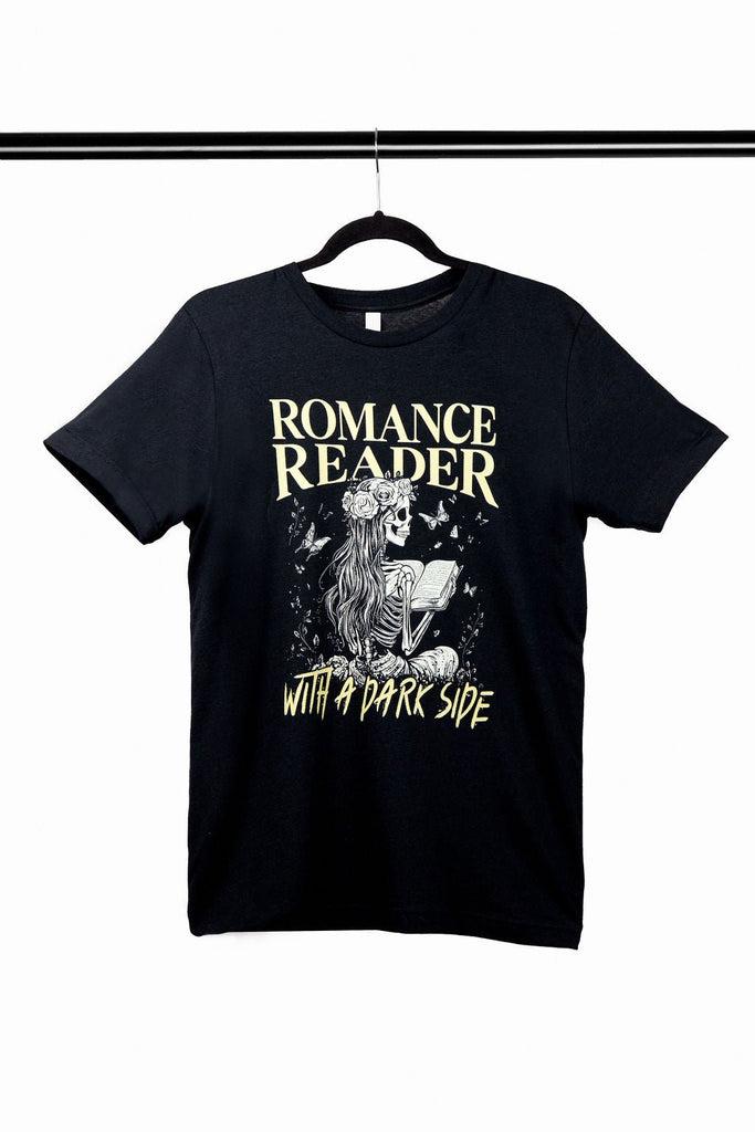 Romance Reader With a Dark Side Shirt – SteamyBookworms