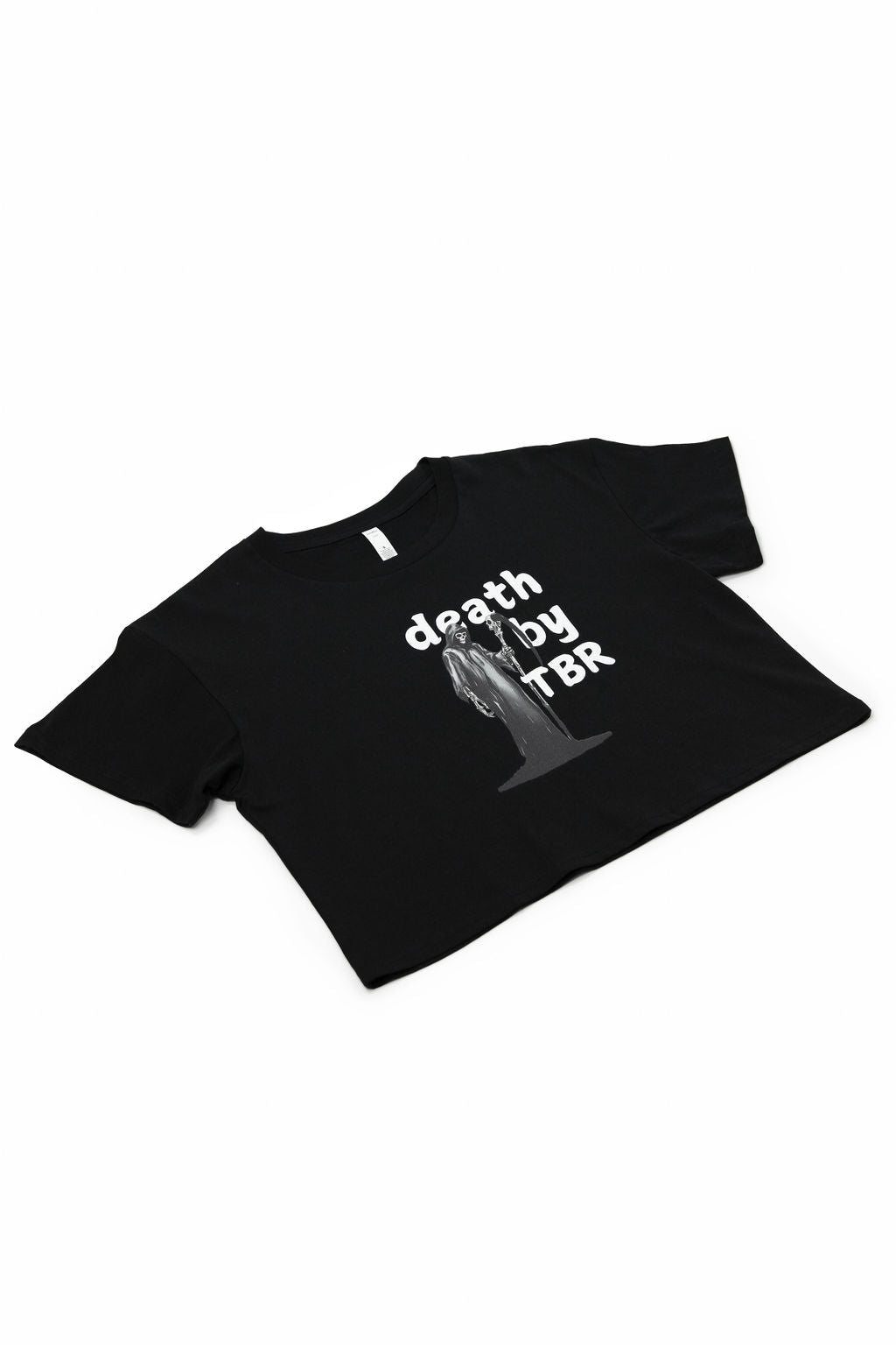 Death by TBR Crop Top - SteamyBookworms