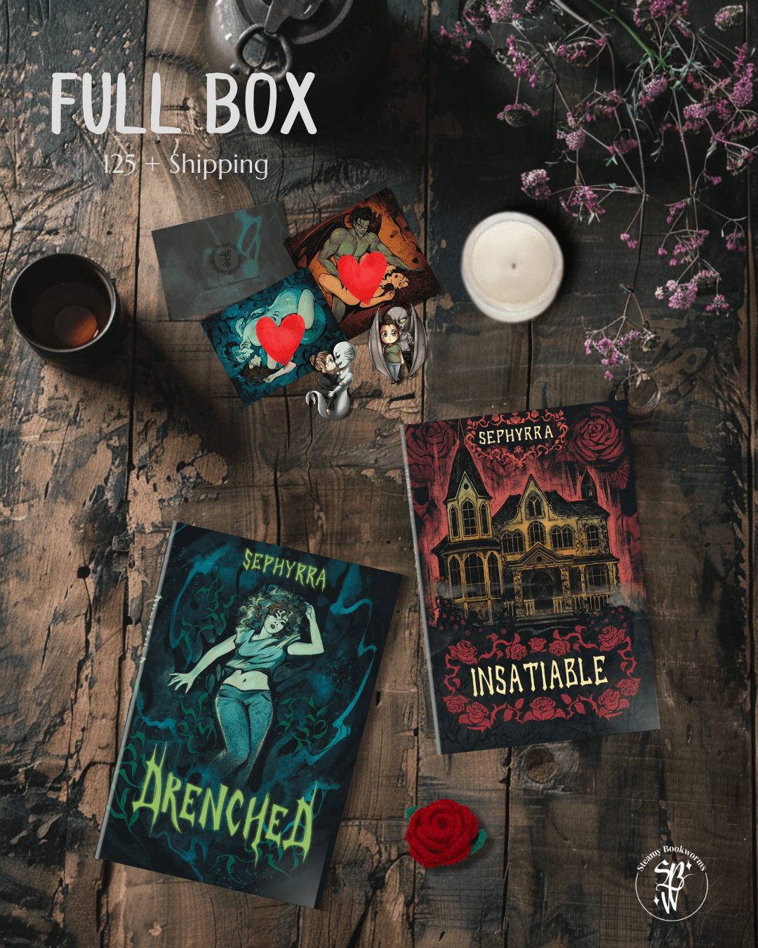 January Dark Monster Box — Full Box Edition - SteamyBookworms