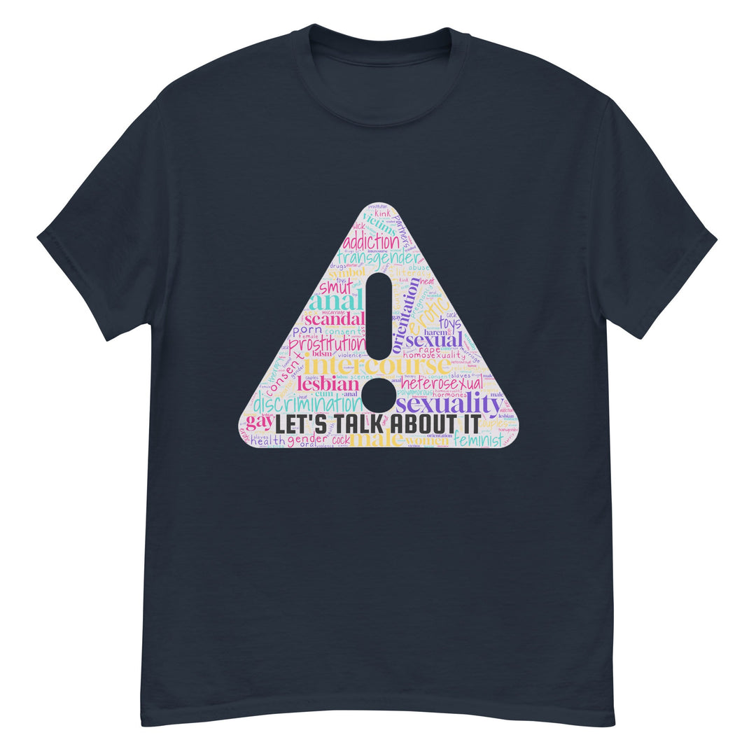 Let's Talk About It T-Shirt | Bookish Apparel | SteamyBookworms