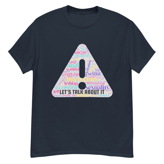 Let's Talk About It T-Shirt | Bookish Apparel | SteamyBookworms