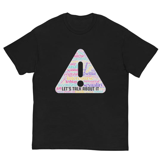 Let's Talk About It T-Shirt | Bookish Apparel | SteamyBookworms