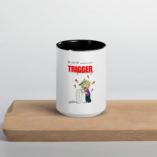 My List of Trigger Warnings Mug - SteamyBookworms