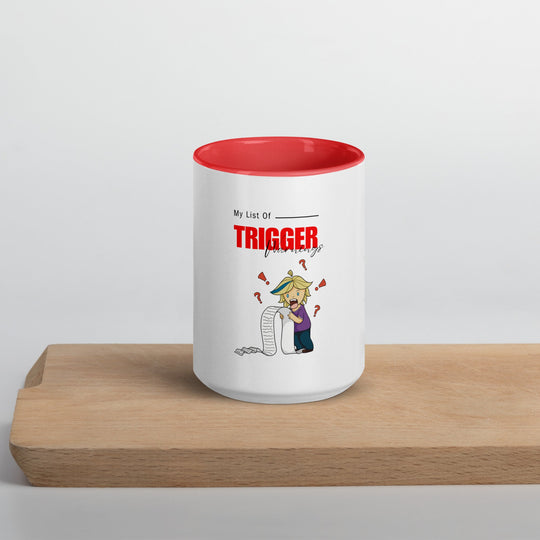 My List of Trigger Warnings Mug - SteamyBookworms