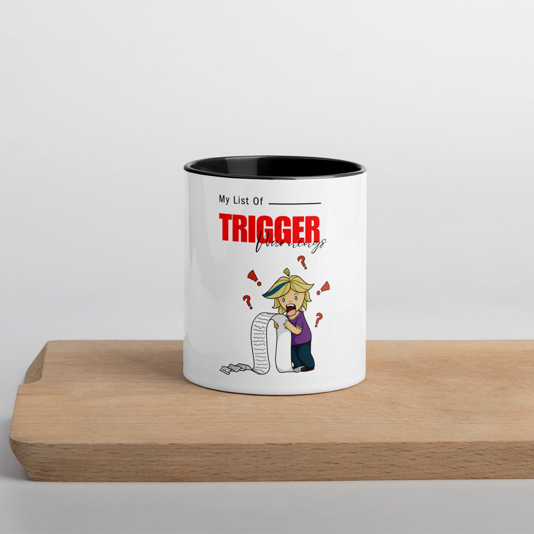 My List of Trigger Warnings Mug - SteamyBookworms