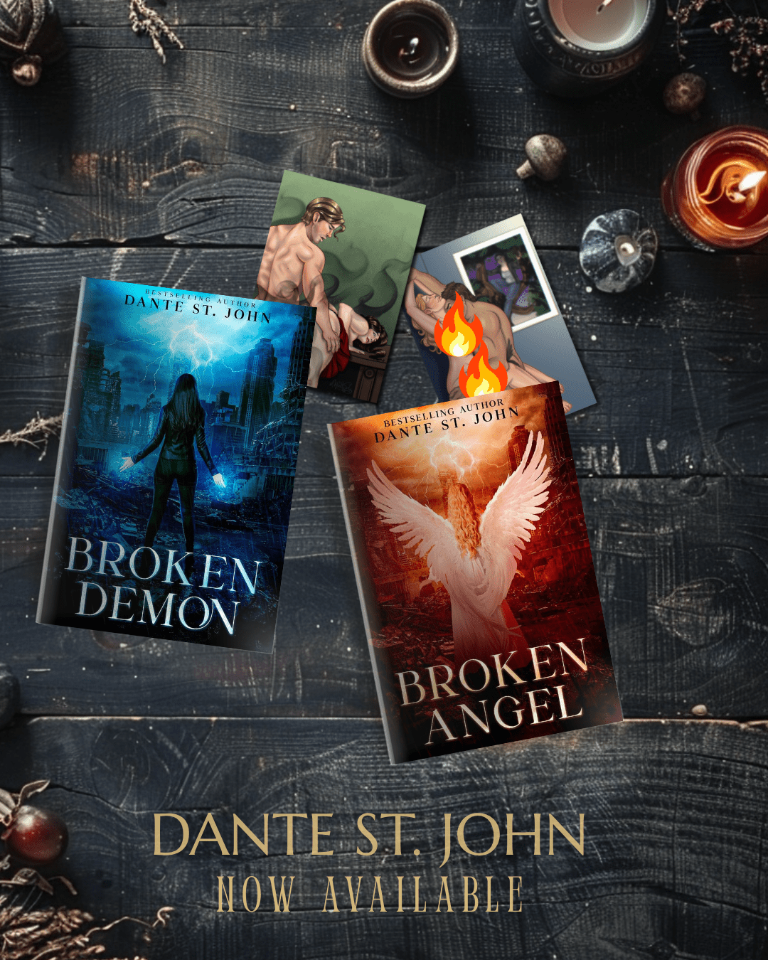 September Dante St. John - Books ONLY - SteamyBookworms