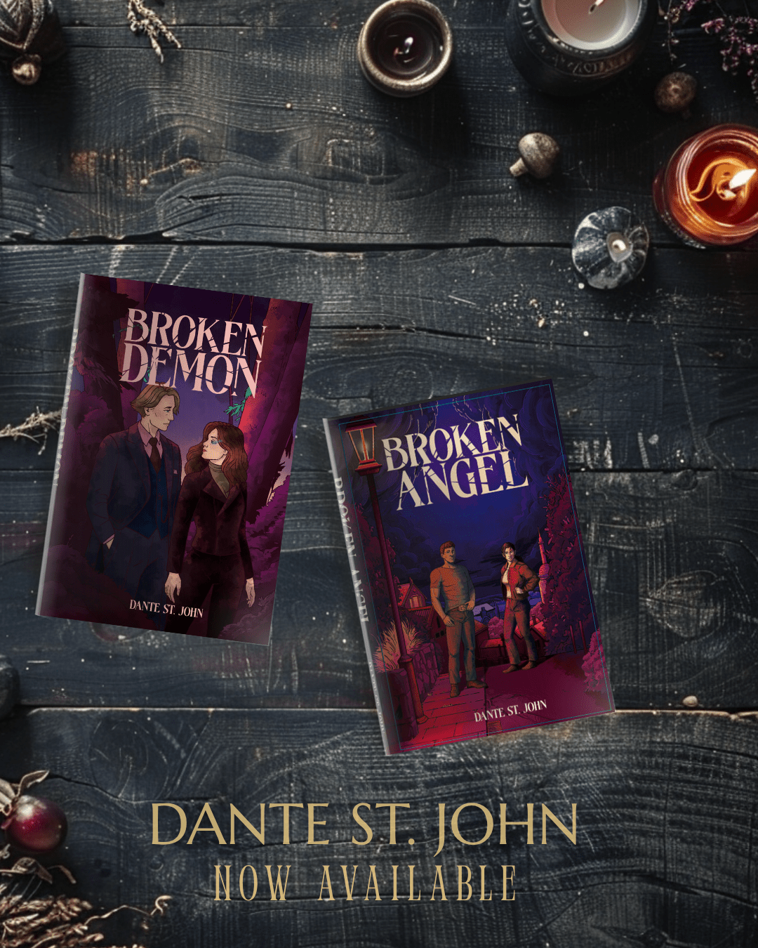 September Dante St. John - Books ONLY - SteamyBookworms