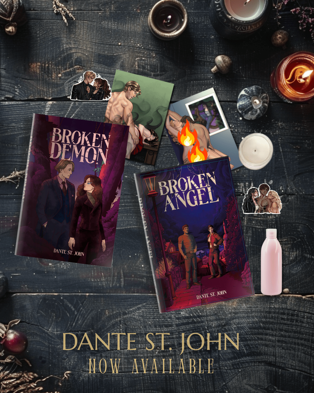 September Dante St. John - Full Box - SteamyBookworms