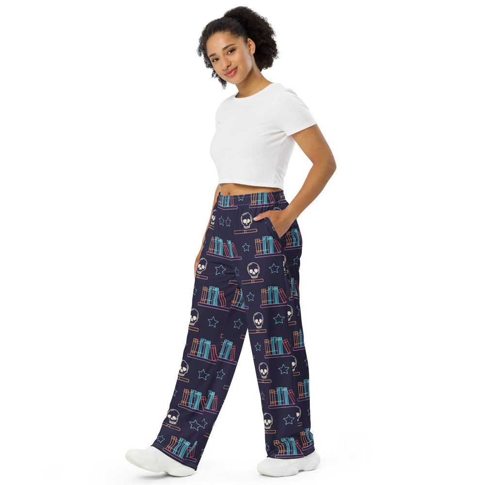 Wide Legged Bookish Pants - SteamyBookworms